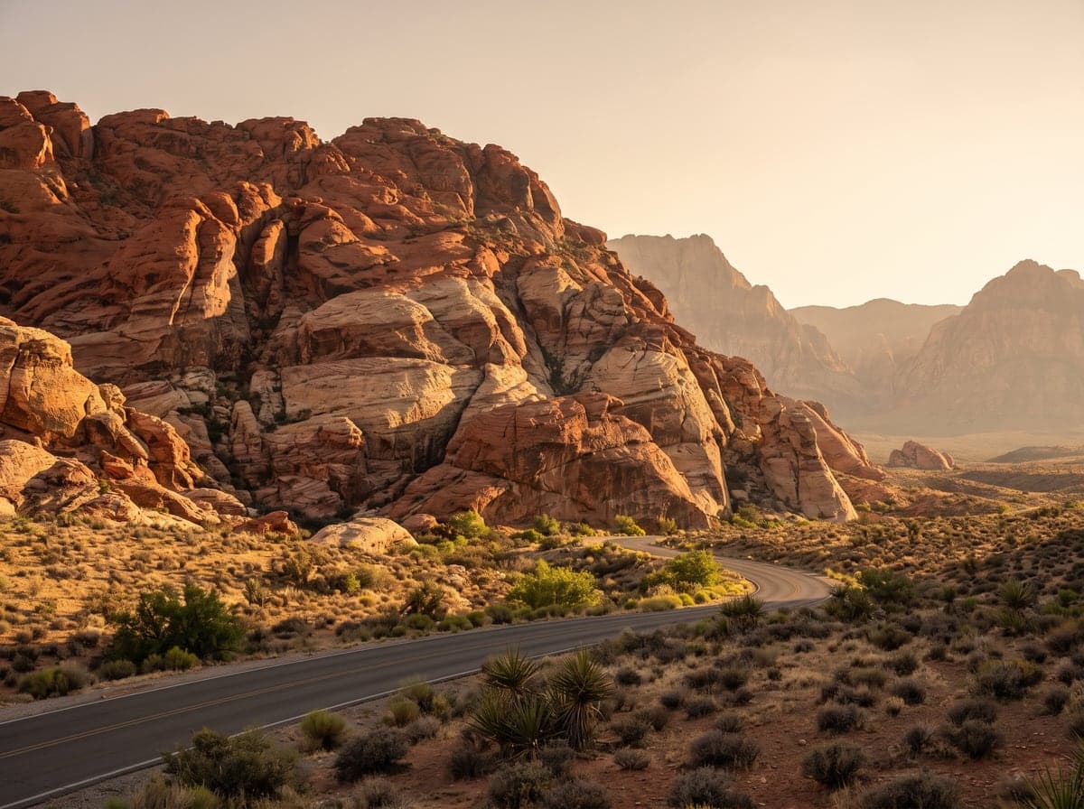 Red Rock Canyon outside Las Vegas, Nevada